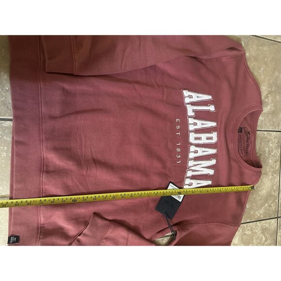 NWT Gameday Social XXL 2XL Alabama Allen Chenille Comfort Crew Neck Sweatshirt - Picture 5 of 6